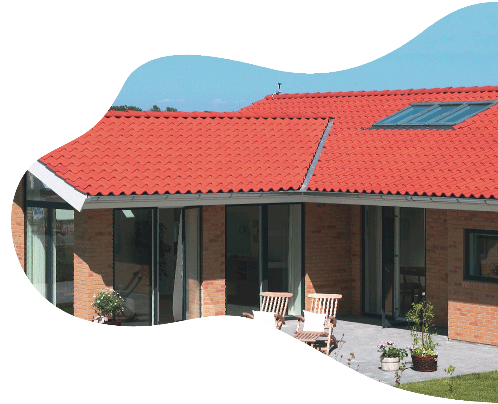 Ventanas de tejado y materiales de construcción